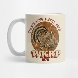 WKRP Turkey Drop // 80s Thanksgiving Mug